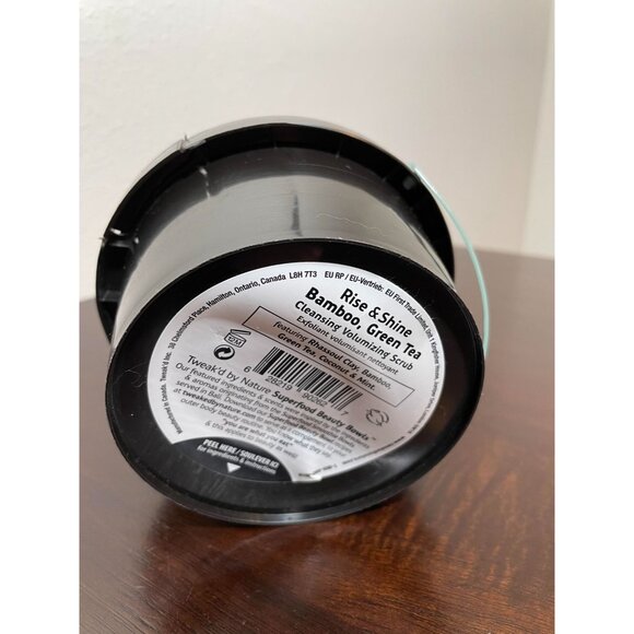 Rise & Shine Bamboo Green Tea Cleansing,  Volumizing Scrub 16oz - Picture 4 of 4